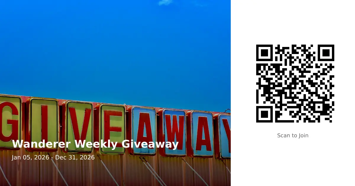 Event: Weekly Giveaway Challenge